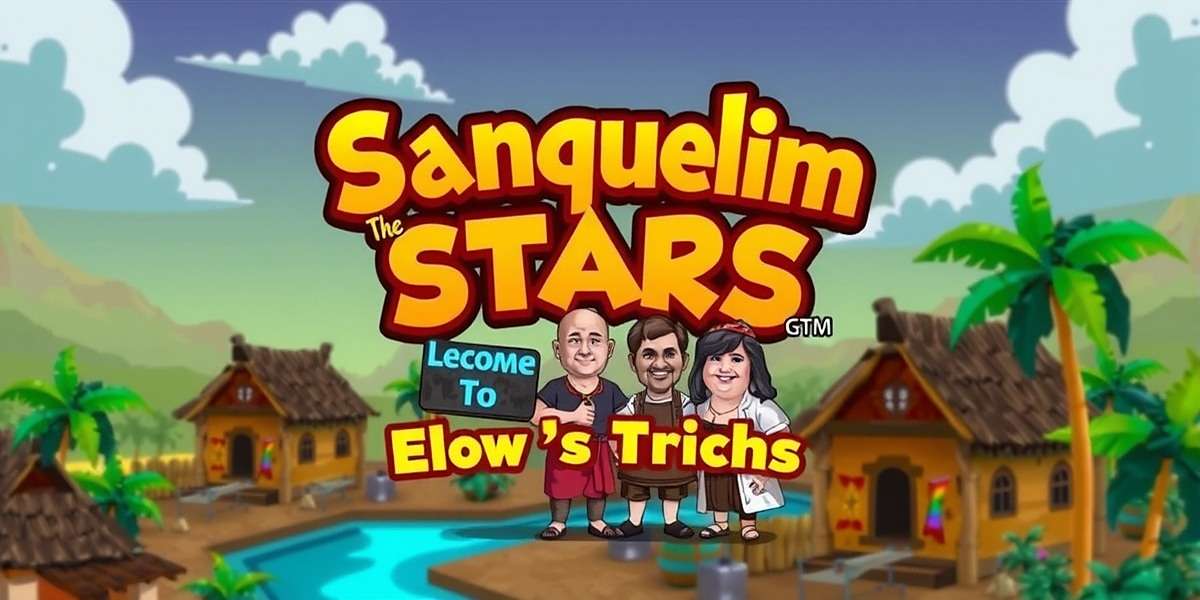Sanquelim Stars Official Cover Sanquelim Stars game cover featuring Goa's landscape with traditional huts and characters in regional attire